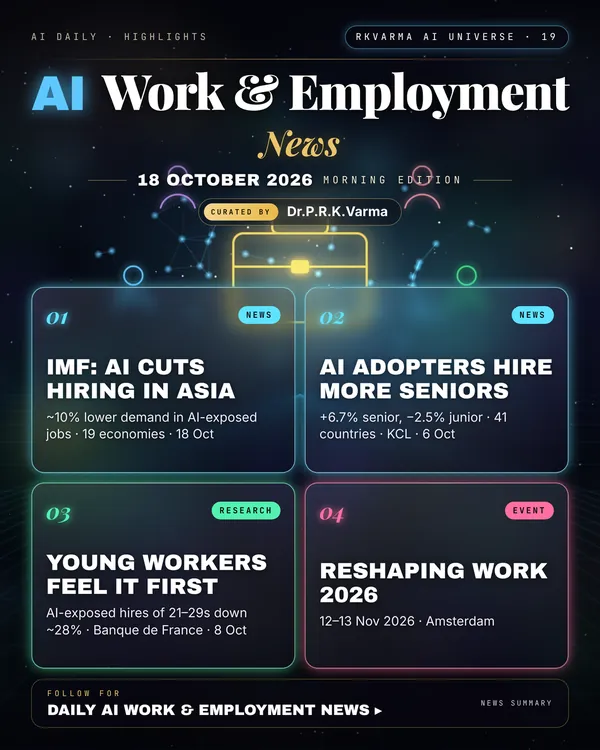 Poster: AI Work & Employment, 18 October 2026