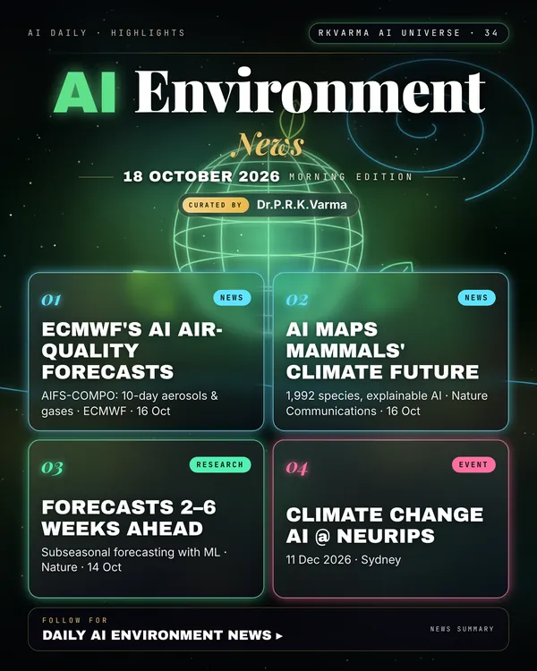 Poster: AI Environment, 18 October 2026