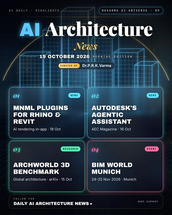 Poster: AI Architecture, 19 October 2026