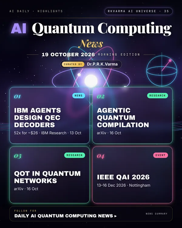 Poster: AI Quantum Computing, 19 October 2026