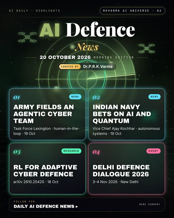 Poster: AI Defence, 20 October 2026