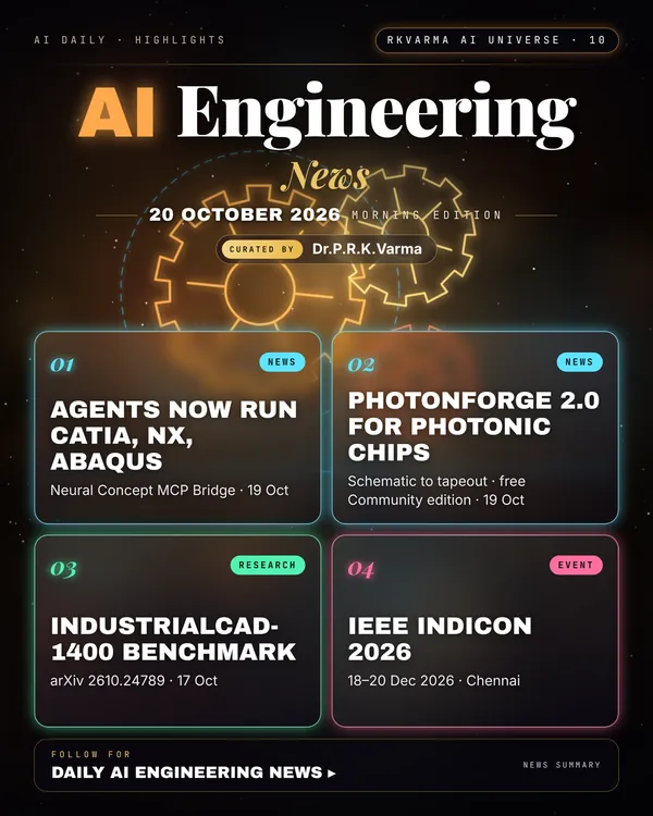 Poster: AI Engineering, 20 October 2026