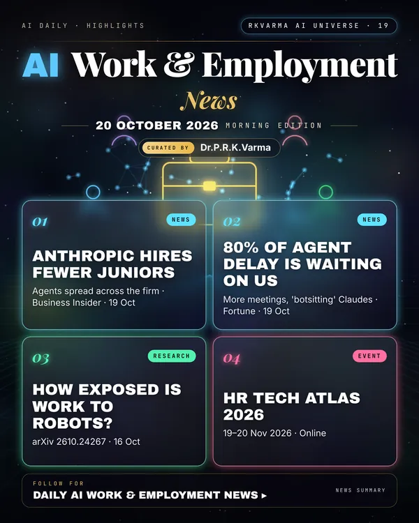 Poster: AI Work & Employment, 20 October 2026