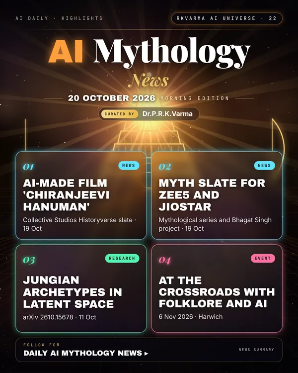 Poster: AI Mythology, 20 October 2026
