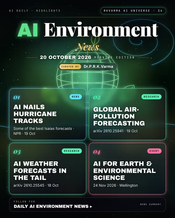 Poster: AI Environment, 20 October 2026