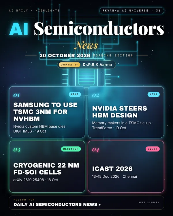Poster: AI Semiconductors, 20 October 2026