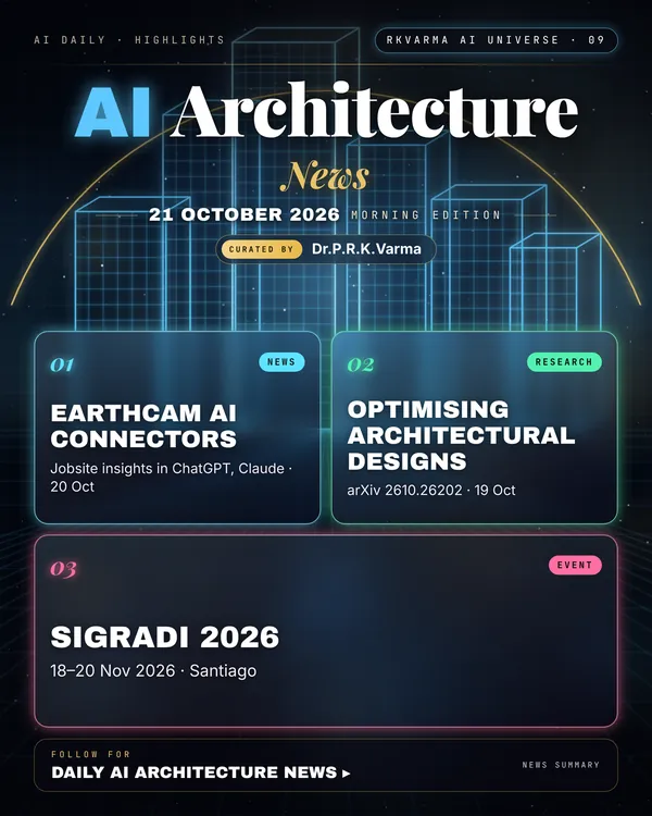 Poster: AI Architecture, 21 October 2026