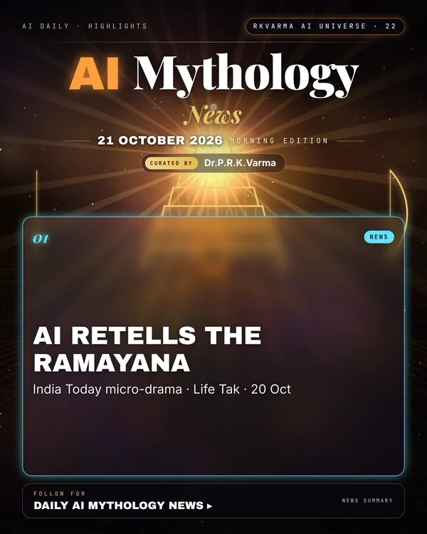 Poster: AI Mythology, 21 October 2026
