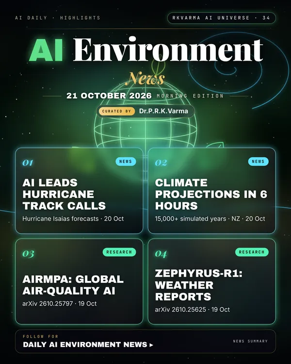 Poster: AI Environment, 21 October 2026