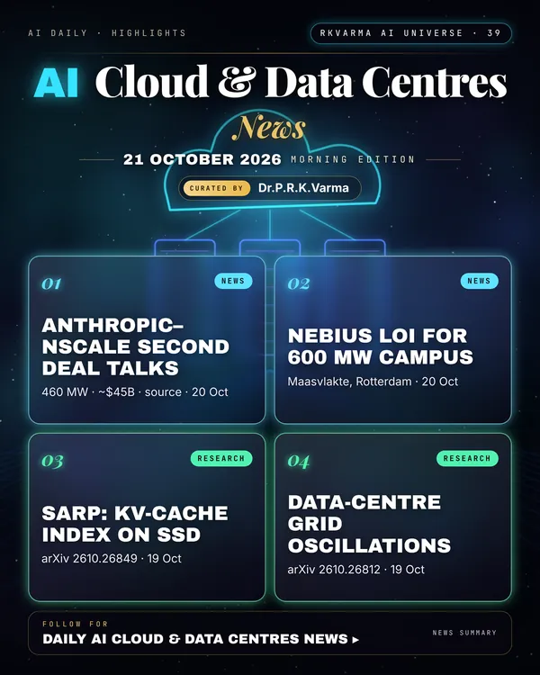Poster: AI Cloud & Data Centres, 21 October 2026