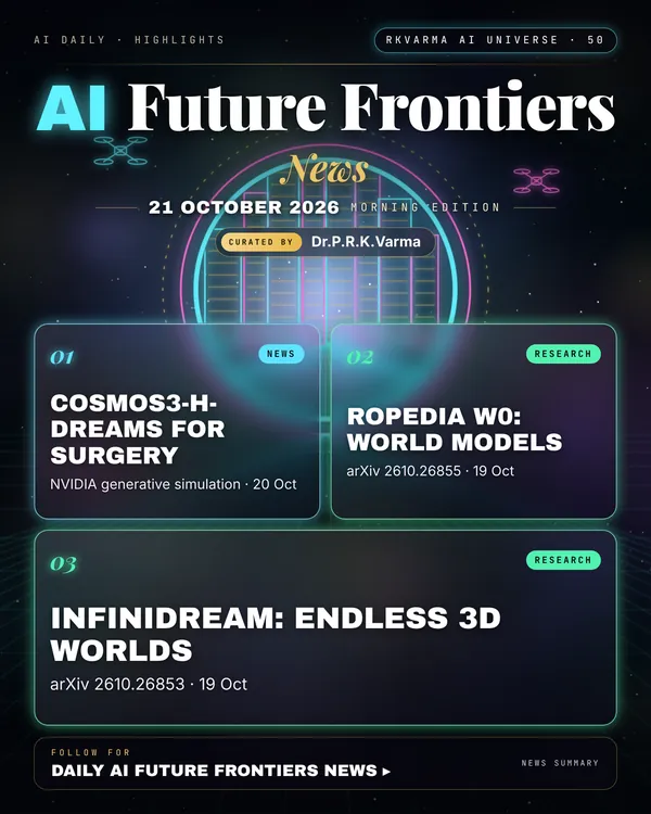 Poster: AI Future Frontiers, 21 October 2026