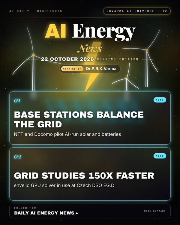 Poster: AI Energy, 22 October 2026