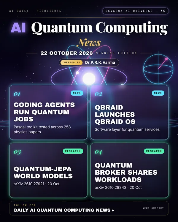 Poster: AI Quantum Computing, 22 October 2026