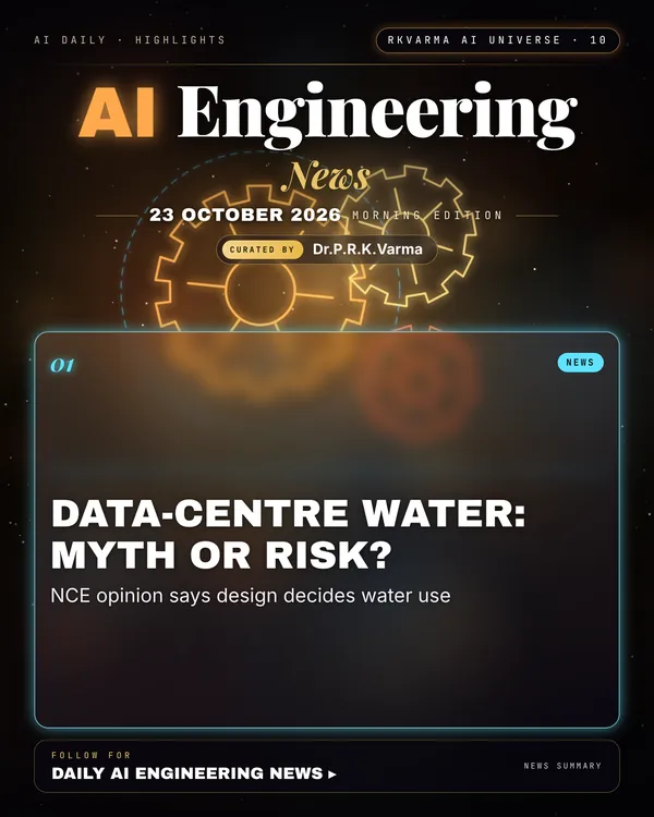 Poster: AI Engineering, 23 October 2026