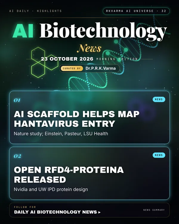 Poster: AI Biotechnology, 23 October 2026