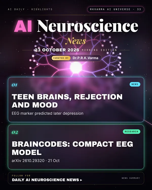 Poster: AI Neuroscience, 23 October 2026