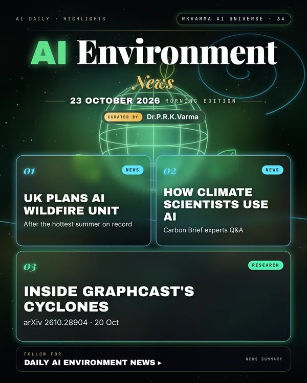 Poster: AI Environment, 23 October 2026
