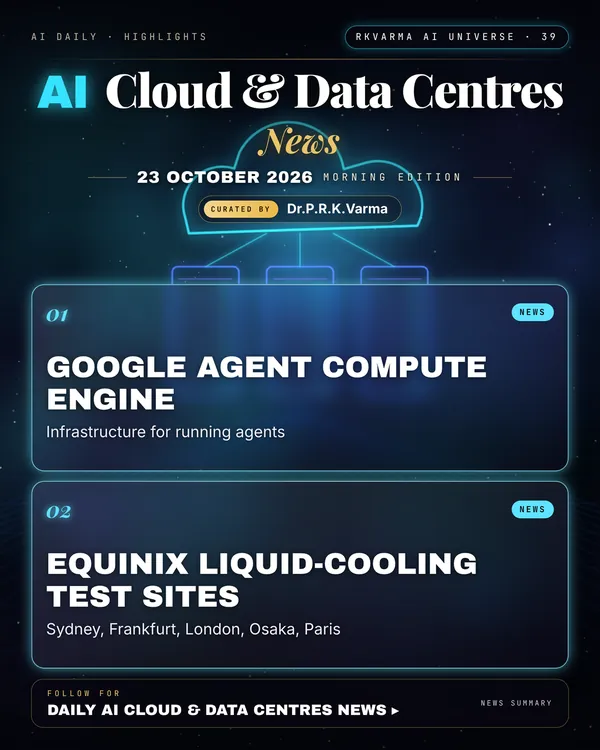 Poster: AI Cloud & Data Centres, 23 October 2026