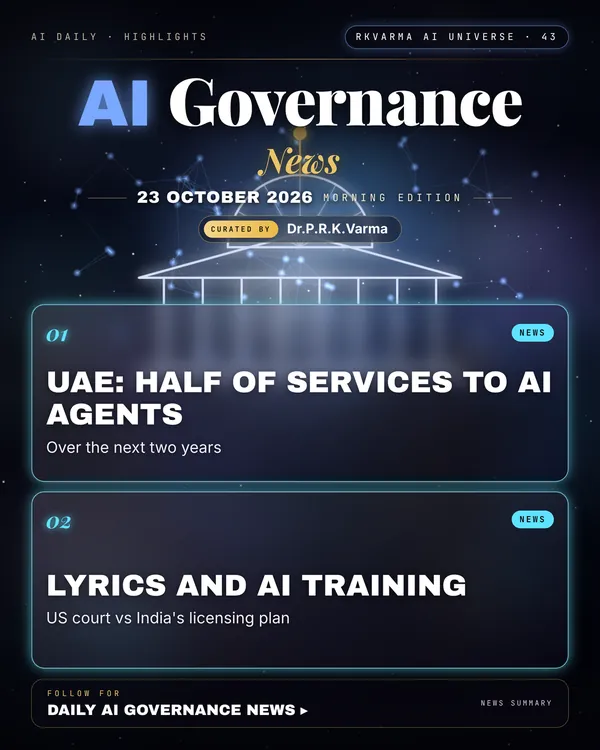 Poster: AI Governance, 23 October 2026