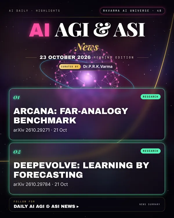 Poster: AI AGI & ASI, 23 October 2026