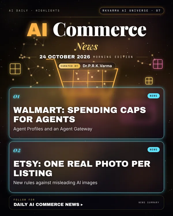 Poster: AI Commerce, 24 October 2026