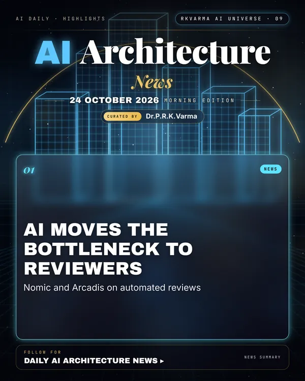Poster: AI Architecture, 24 October 2026