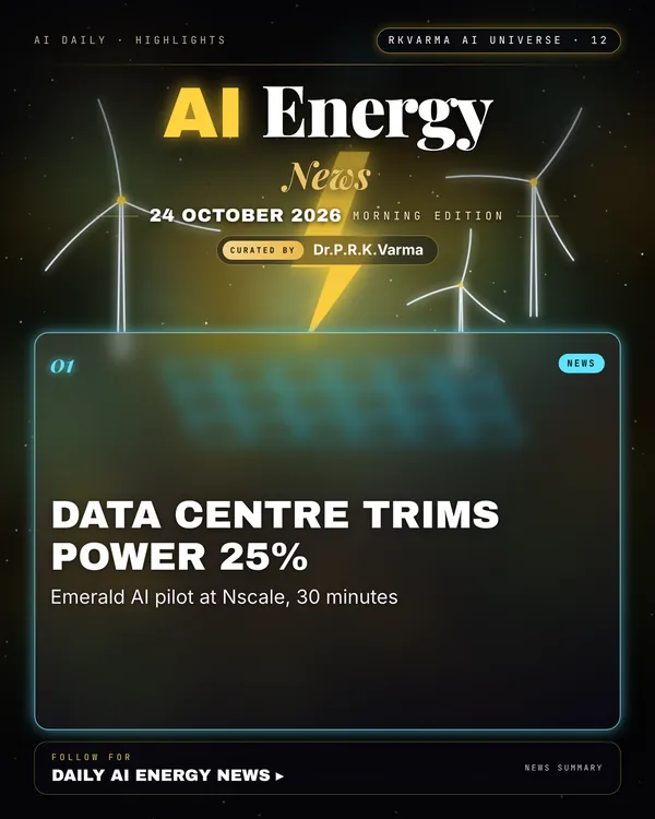 Poster: AI Energy, 24 October 2026