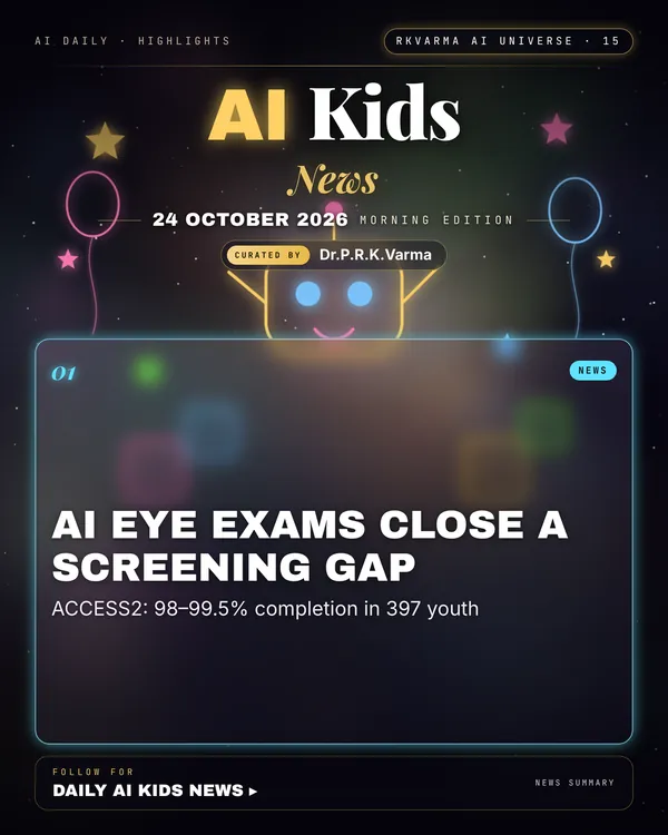Poster: AI Kids, 24 October 2026