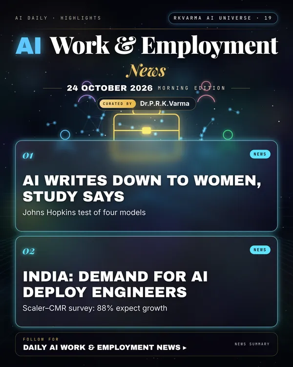 Poster: AI Work & Employment, 24 October 2026