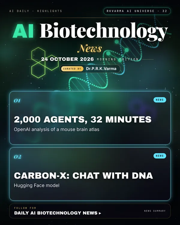 Poster: AI Biotechnology, 24 October 2026