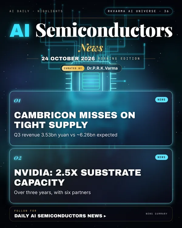 Poster: AI Semiconductors, 24 October 2026