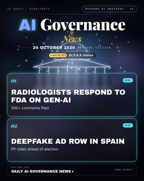 Poster: AI Governance, 24 October 2026