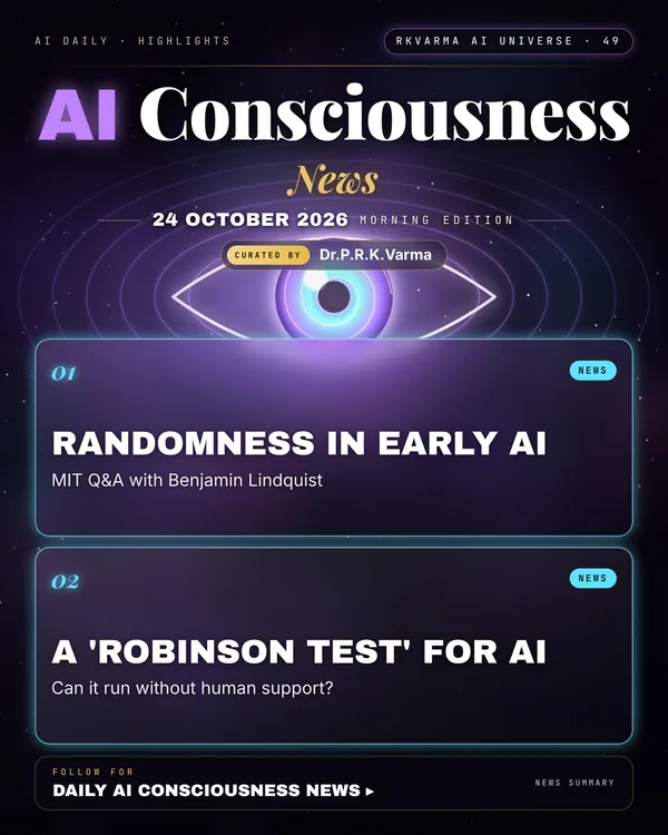 Poster: AI Consciousness, 24 October 2026