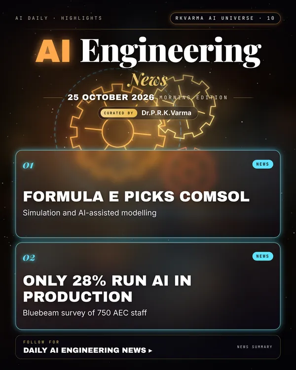 Poster: AI Engineering, 25 October 2026