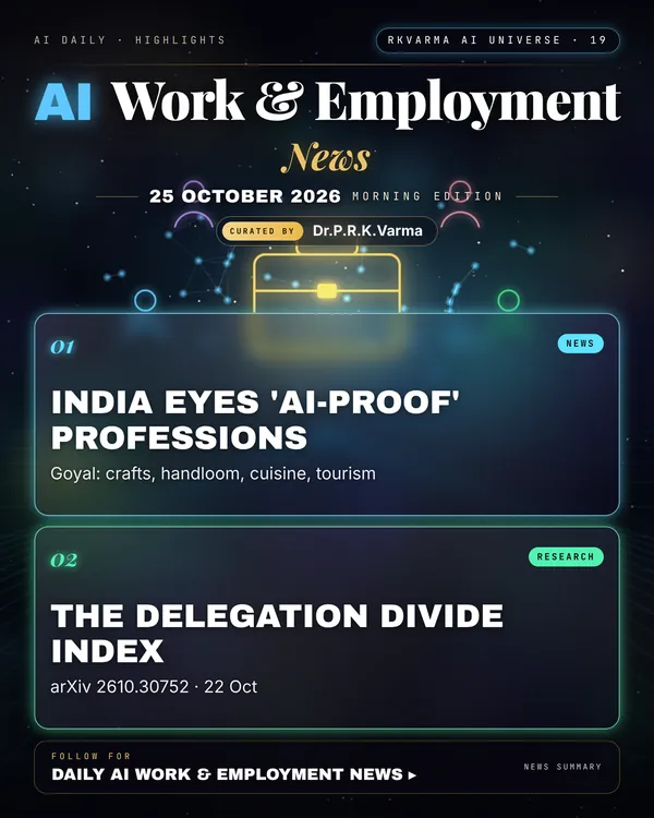 Poster: AI Work & Employment, 25 October 2026
