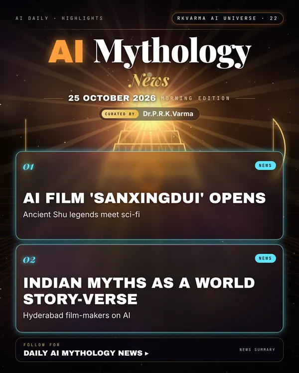 Poster: AI Mythology, 25 October 2026