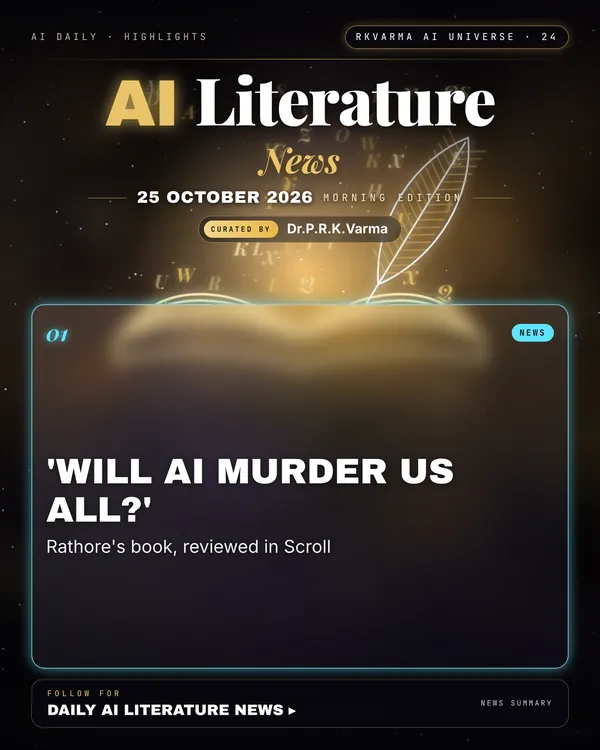 Poster: AI Literature, 25 October 2026