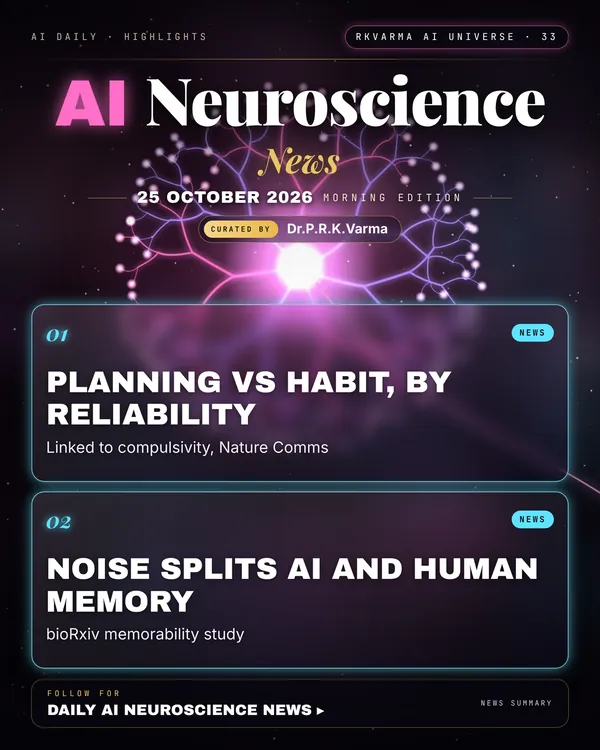 Poster: AI Neuroscience, 25 October 2026