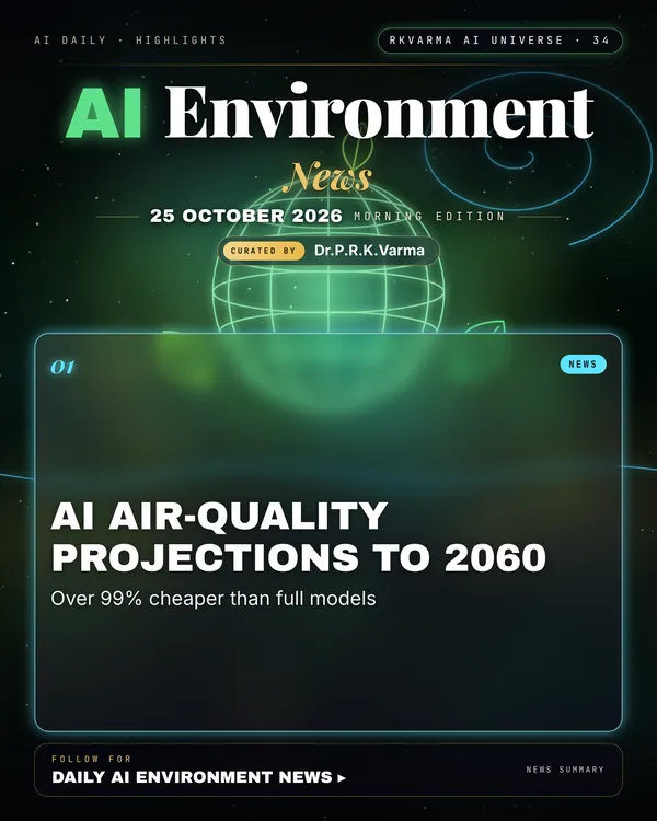 Poster: AI Environment, 25 October 2026