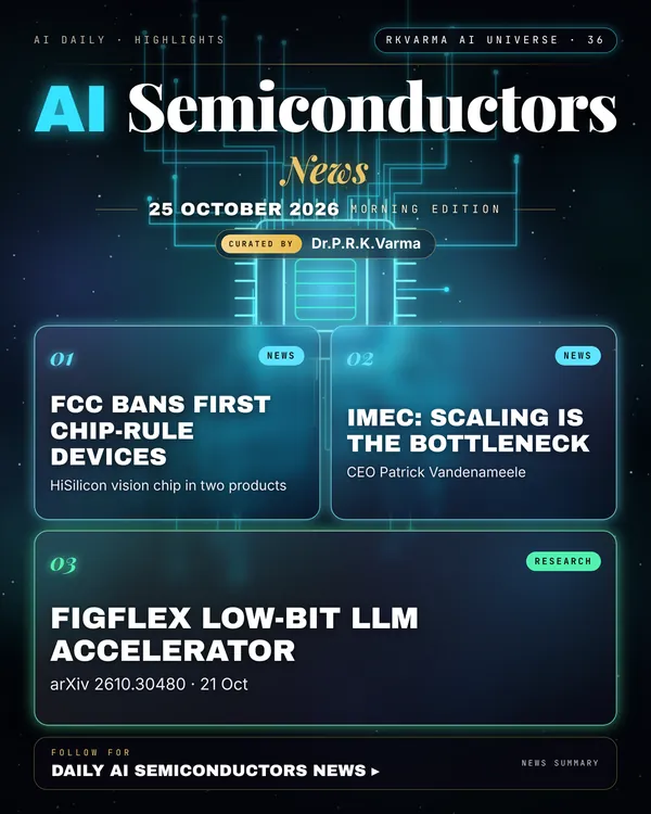 Poster: AI Semiconductors, 25 October 2026