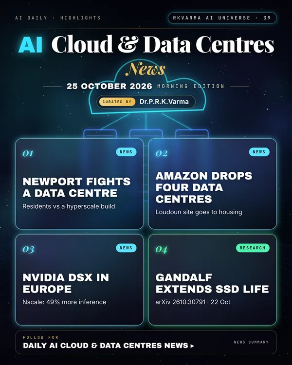 Poster: AI Cloud & Data Centres, 25 October 2026