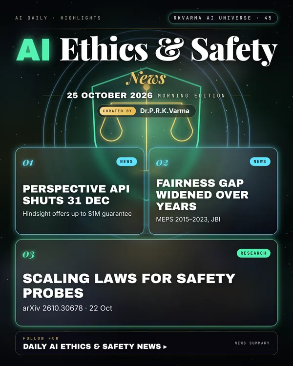 Poster: AI Ethics & Safety, 25 October 2026